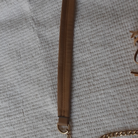 Yoki Tan Fringe Shoulder/ Crossbody Purse - Picture 8 of 8